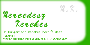 mercedesz kerekes business card